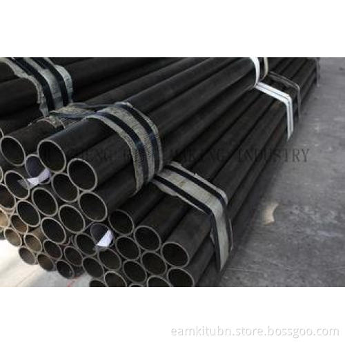 JIS G3444 STK290 Weld Mild Steel Tubing , Round Furniture S